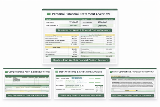 Personal Financial Statement Model™ (PFSM)