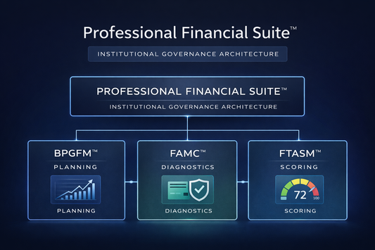 Professional Financial Suite™ – Integrated Governance Architecture